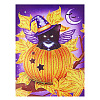 Halloween Cat DIY Diamond Painting Kit PW-WG64C0C-01-1