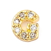 Rack Plating Brass Micro Pave Cubic Zirconia Cabochons KK-F874-04G-G-1