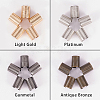 Iron Fold Over Crimp Head Clips without Loop IFIN-PH0024-32-5