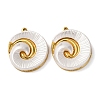 304 Stainless Steel Pendants STAS-L299-08G-1