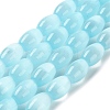 Macaron Color Natural Selenite Beads Strands X1-G-B102-A01-06-1