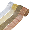 ARRICRAFT 32 Yards 4 Colors Polyester Ribbons OCOR-AR0001-16-1