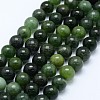 Natural Xiuyan Jade Beads Strands G-I206-11-8mm-1