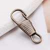 Alloy Keychain Clasps PW-WG8A002-05-1