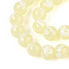 Baking Paint Glass Beads Strands DGLA-N015-10mm-08-3