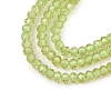 Natural Peridot Beads Strands G-ONLY-T-B07-01-4