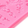 Retro Embossed Corner Fondant Molds DIY-E054-01-5