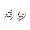 Non-Tarnish 316 Surgical Stainless Steel Charms STAS-H190-14P-05-2