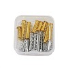 Kissitty Brass Magnetic Slide Lock Clasps KK-KS0001-02-2