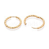 304 Stainless Steel Hoop Earrings STAS-T074-19G-2