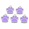 Alloy Enamel Pendants ENAM-T016-22P-D-RS-1