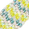 Electroplate Glass Beads Strands EGLA-P068-01A-01-1