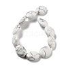 Natural Howlite Beads Strands G-P528-M12-01-3