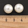 Baking Painted Pearlized Glass Pearl Round Beads HY-S004-01B-3