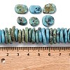 Graduated Synthetic Turquoise Beads Strands G-A237-01D-4