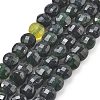 Natural Black Jade Beads Strands G-C179-A14-02-2