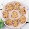 Christmas Plastic Cookie Candy Food Cutters Molds DIY-K080-08-1