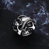 Retro Zinc Alloy Finger Rings for Men WGDA172-01-3