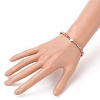 Imitation Jade Style Electroplate Glass Beads Stretch Bracelets BJEW-JB05751-01-4