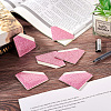 Glitter Imitation Leather Book Corner Protectors AJEW-TAC0038-03C-15