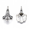 Tibetan Style Alloy Pendants TIBEP-N008-106-2