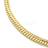 3MM Brass European Style Round Snake Chain Bracelets for Jewelry Making BJEW-G703-03G-2