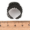 V-Shaped 304 Stainless Steel Cuff Ring Components SA-CBAC0DF-01D-EB-3