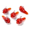 Handmade Lampwork Pendants LAMP-S068-09C-1