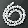 Natural Weathered Agate Beads Strands G-G589-8mm-03-3