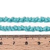 Frosted Opaque Glass Beads Strands GLAA-N017-4mm-19-2