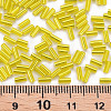 Plated Glass Bugle Beads SEED-S046-01A-30-4