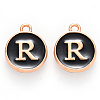 Golden Plated Alloy Charms ENAM-SZ0001-25B-R-2