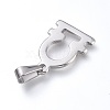 Non-Tarnish 304 Stainless Steel Pendants LS-STAS-L210-06A-P-01-2