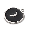 Alloy Enamel Pendants PALLOY-R162-03P-2