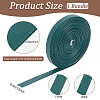 5M Folding PU Leather Flat Cord OCOR-WH20012-14B-09-2