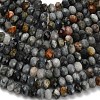Natural Eagle Eye Stone Beads Strands G-Z111-A11-02-4