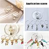 316 Stainless Steel Wine Glass Charms Rings STAS-UN0015-83A-5