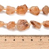 Raw Rough Heated Natural Citrine Beads Strands GG-CBA0B77-A11-01-4