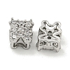 Brass with Clear Cubic Zirconia Charms KK-Q820-22P-2