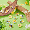 12Pcs 12 Styles PVC Beads FIND-TA0009-70-6
