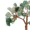 Christmas Natural Green Aventurine Chips Tree Decorations DJEW-K028-03C-3