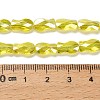 Electroplate Glass Beads Strands EGLA-P066-01A-AB15-4