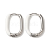 304 Stainless Steel & Enamel Hoop Earrings for Women EJEW-S237-14P-E-1