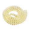 Baking Paint Transparent Glass Beads X1-DGLA-N006-8mm-03-2
