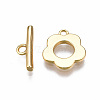 Brass Toggle Clasps X-KK-T063-95G-NF-2