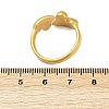 304 Stainless Steel Adjustable Open Cuff Rings for Women RJEW-U063-01B-G-5