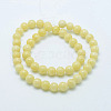 Natural Mashan Jade Round Beads Strands X-G-D263-10mm-XS06-3