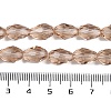 Transparent Glass Beads Strands LS-EGLA-N013-T4mm-D23-4