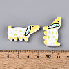 Printed Opaque Resin Beads RESI-N043-04D-4