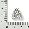 Rack Plating Brass Clear Cubic Zirconia Pendants KK-S378-01P-A-3